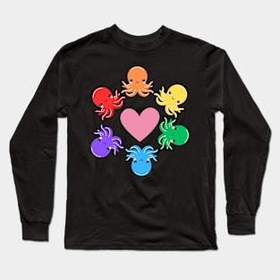 Octopus Love Long Sleeve T-Shirt